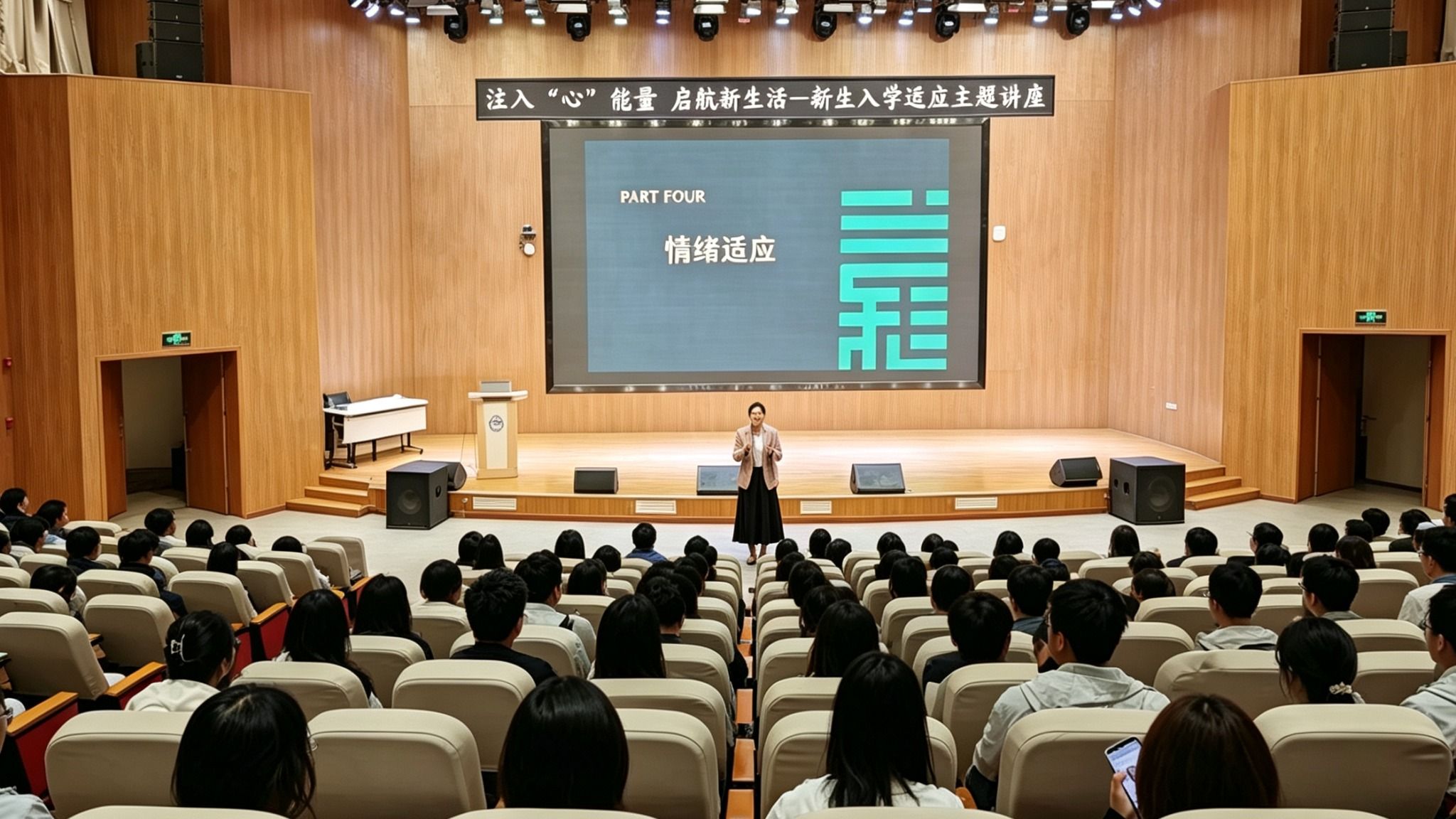 注入“心”能量 启航新生活——商学院开展2026级新生心理健康教育讲座