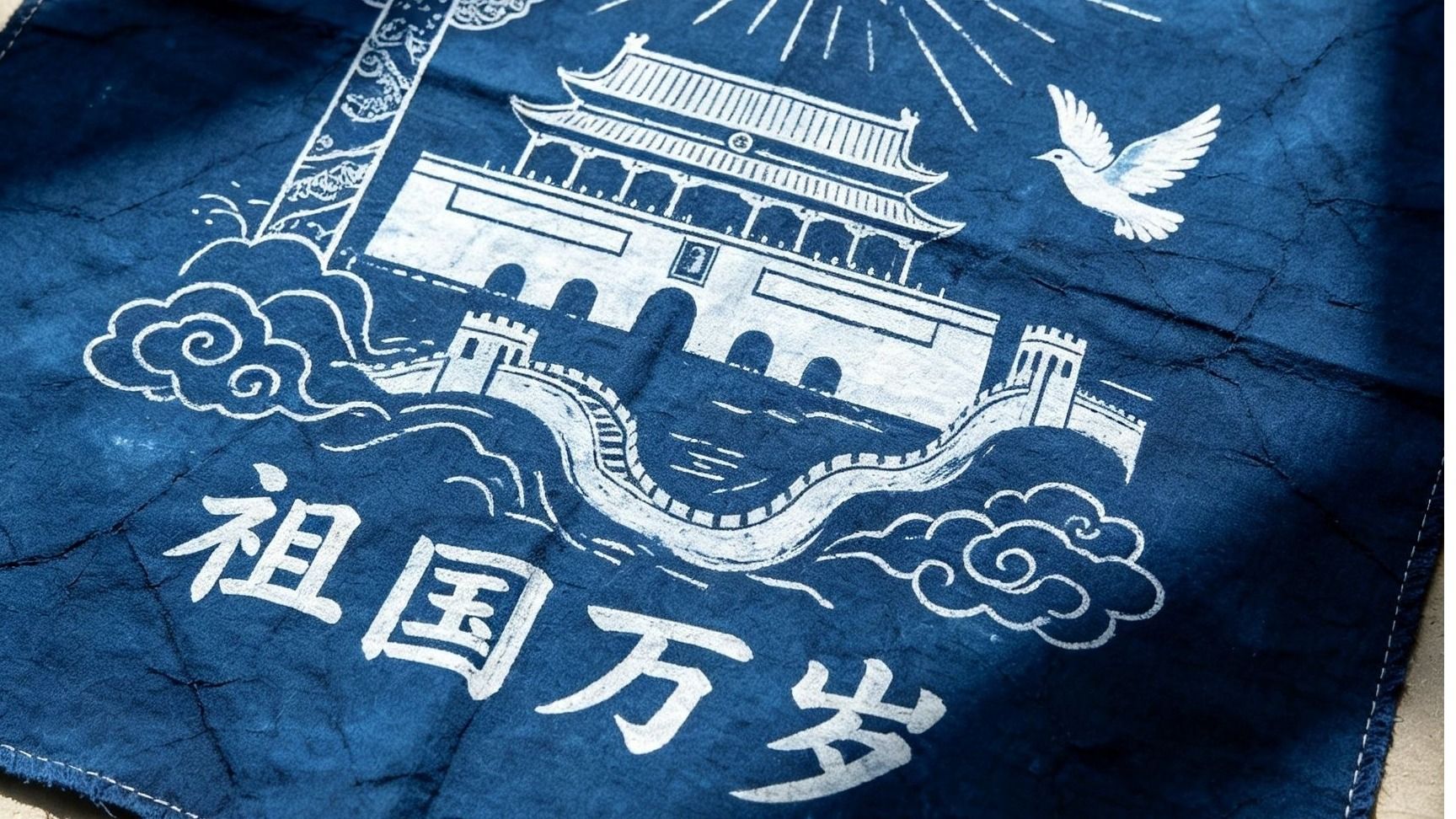染韵庆华诞 匠心守初心——商学院开展非遗扎染蜡染主题活动